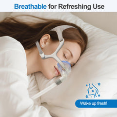 IBEET breathable foam nasal cushion reduces heat and moisture buildup