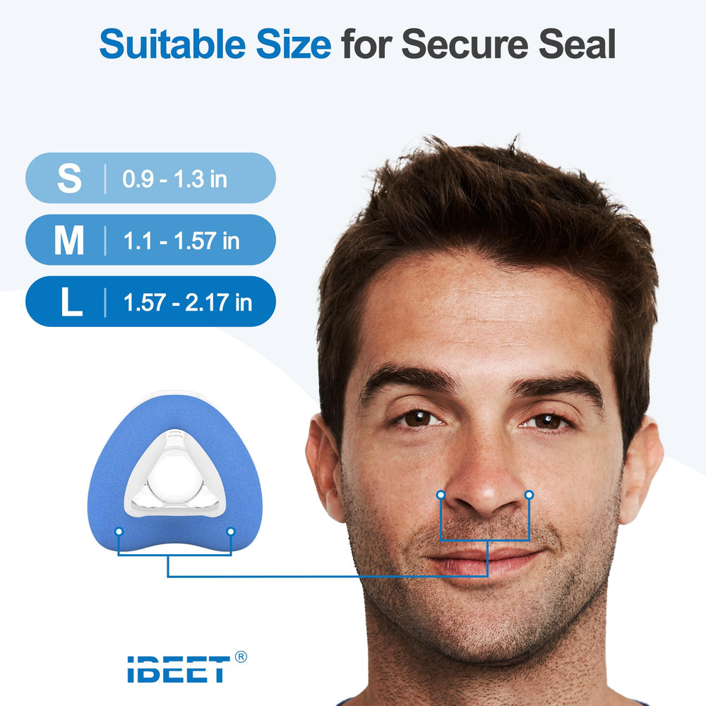 IBEET CPAP cushion is easy to clean with wipes for maintenance