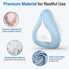 IBEET fabric cushion provides snug fit and reduced leaks for uninterrupted sleep.