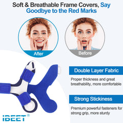 IBEET soft liquid cushion for AirFit N20 Small adapts to facial contours.