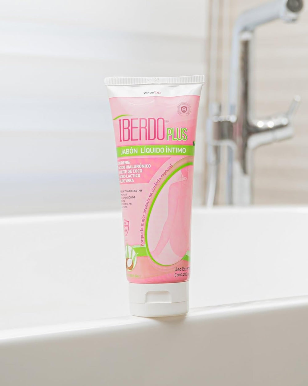IBERDO PLUS packaging box on shelf for daily use.