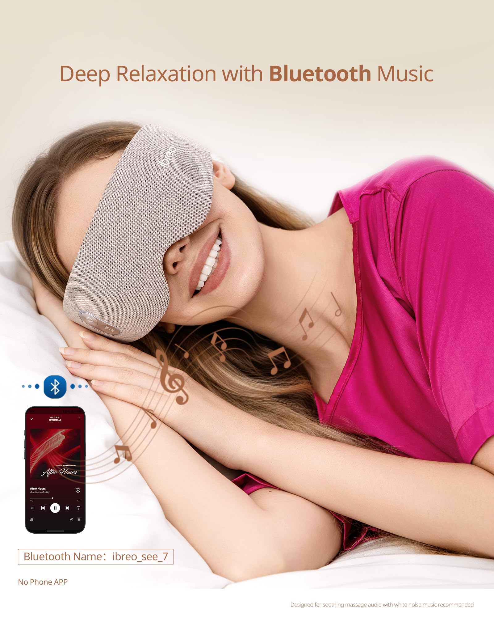 ibreo eye massager offers 3 modes for personalized care