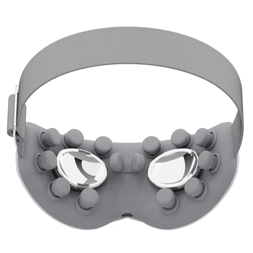 Ibreo eye massager worn on the face for portable eye relief