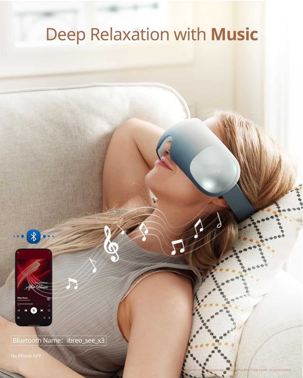 Ibreo massage modes interface for customizing therapy