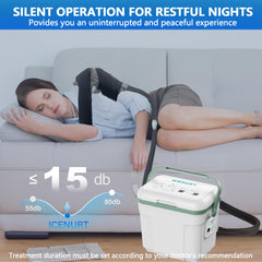 ICENURT insulated 9-quart tank highlighting long-lasting cooling