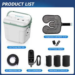 ICENURT leak-proof pad assembly protects wounds during cryotherapy.