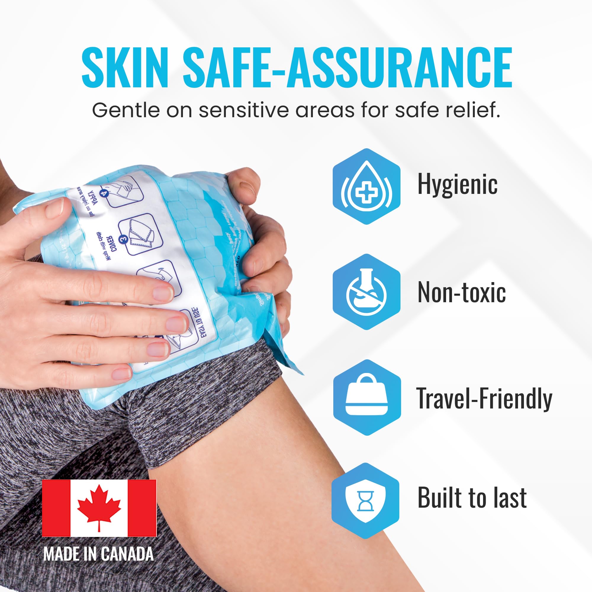 ICEWRAPS airplane safe before activation for travel use