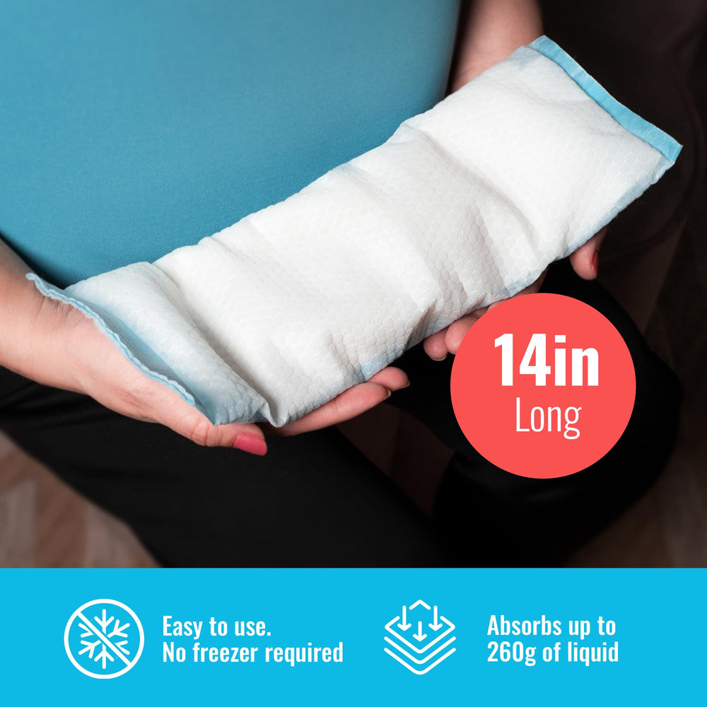 ICEWRAPS cooling relief for the perineal area after birth.