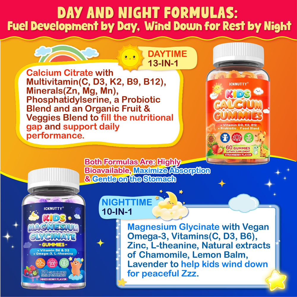 ICKNUTTY L-Theanine Omega-3 gummy close-up for calm focus