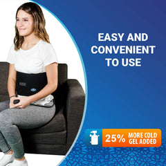 Icy Wrap universal fit fits a range of body shapes with support