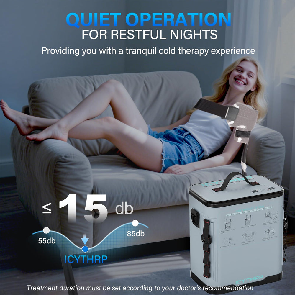 ICYTHRP holds 6 frozen bottles to maintain steady cold flow