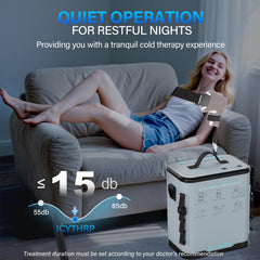 ICYTHRP holds 6 frozen bottles to maintain steady cold flow