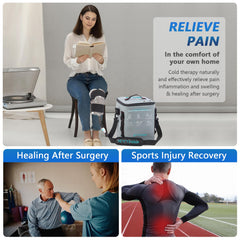 ICYTHRP portable ice machine for recovery on the go