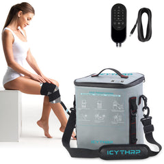 ICYTHRP cold therapy display with programmable timer for customized sessions