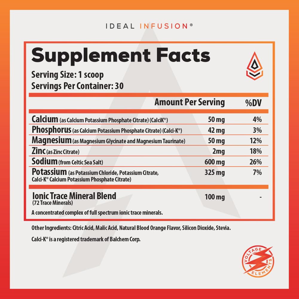 Ideal Infusion Magnesium glycinate and taurate bottle emphasizes muscle relaxation and steady energy.