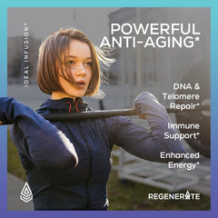 Package with calendar icon signaling long-lasting nutrient release.