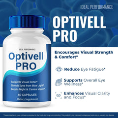 IDEAL PERFORMANCE Advanced Formula Optivell showcased in a clean product shot.