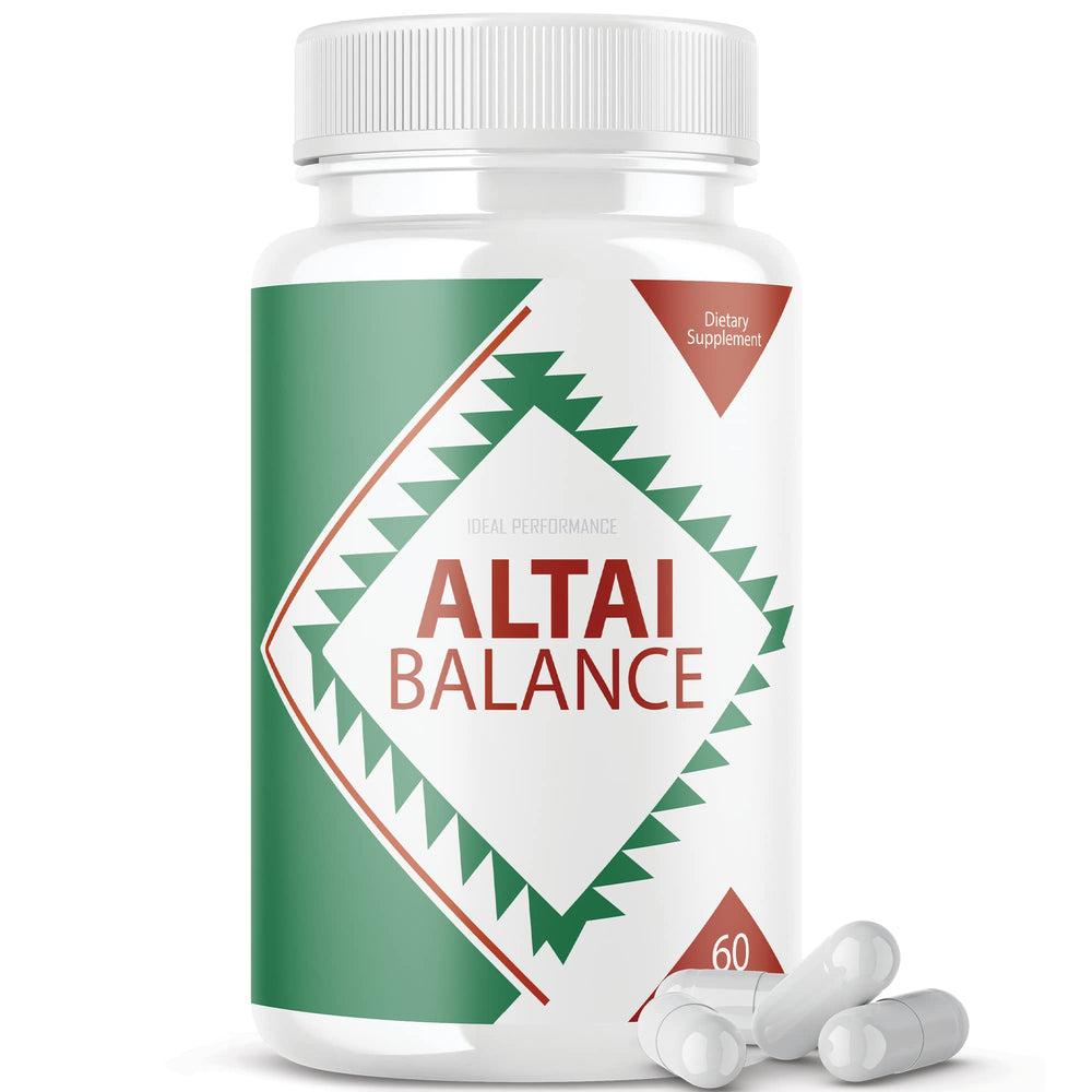 IDEAL PERFORMANCE Altai Balance bottle with capsules for daily balance support.