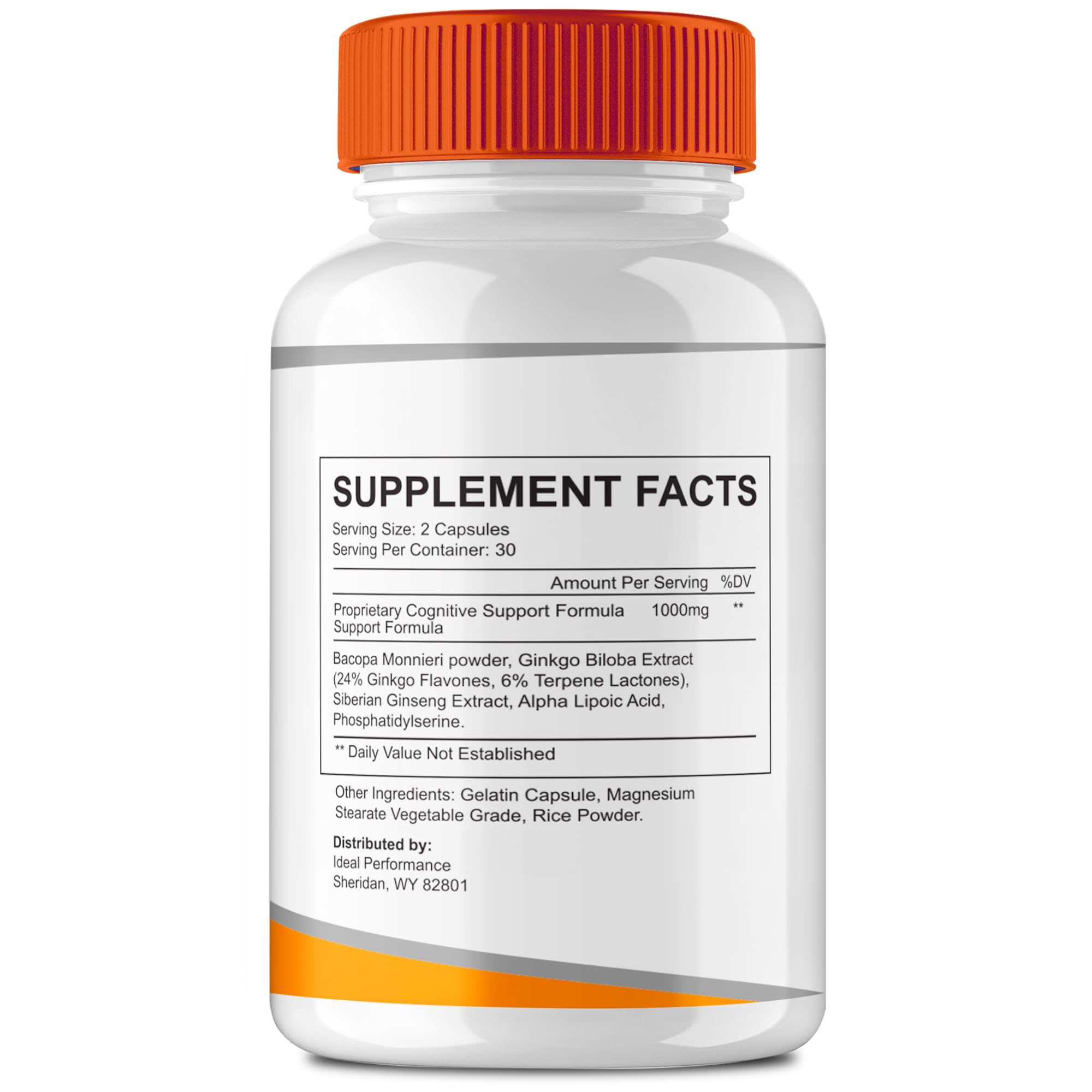 Arialief capsules closeup showing convenient memory and focus support.