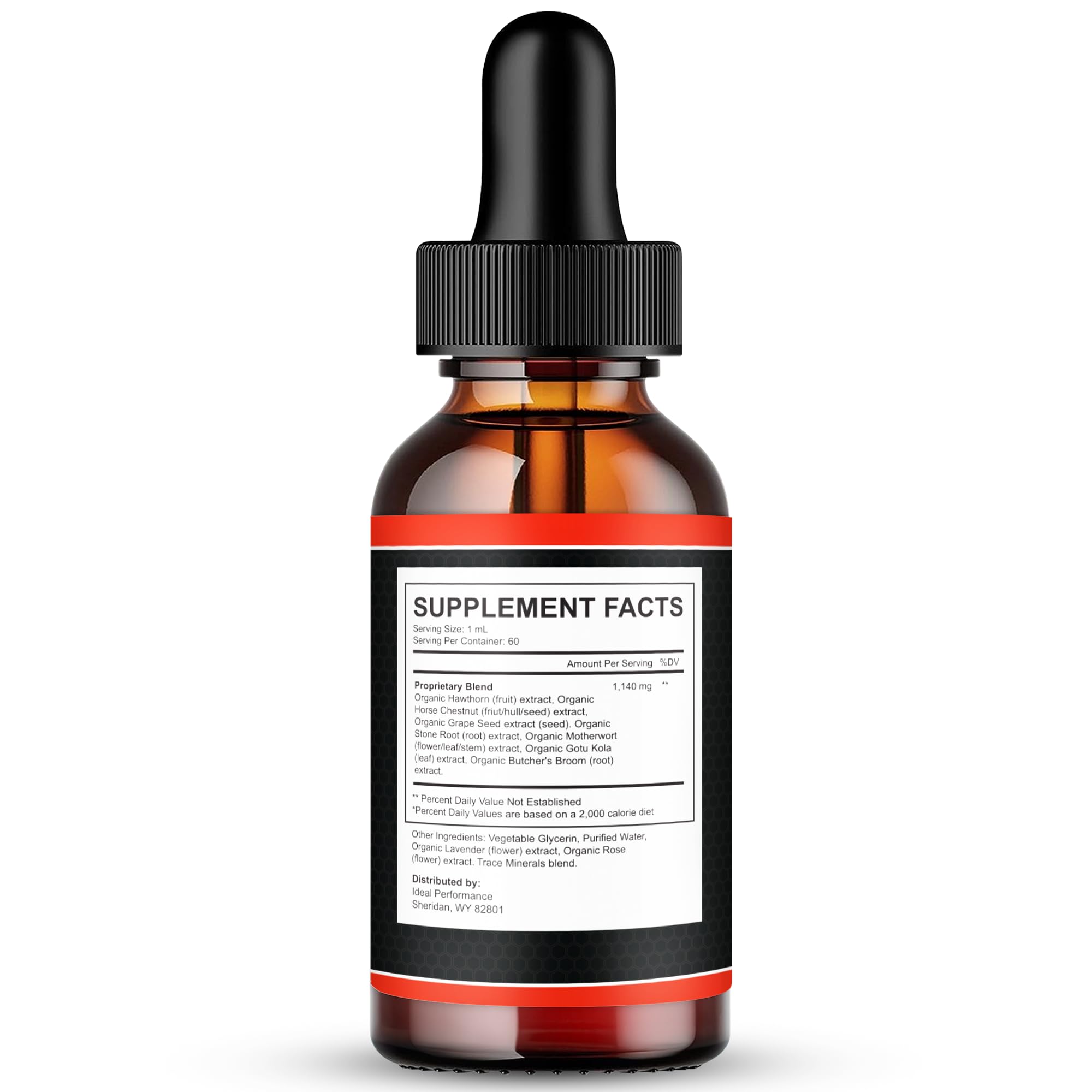 IDEAL PERFORMANCE Boost Ghee Drops dropper for precise dosing.