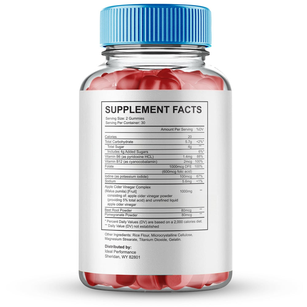 IDEAL PERFORMANCE Boost TRT gummies closeup shows soft texture for daily use