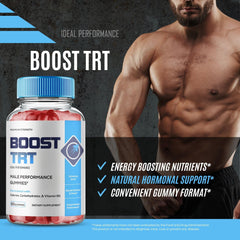 IDEAL PERFORMANCE Boost TRT natural ingredients highlight for wellness