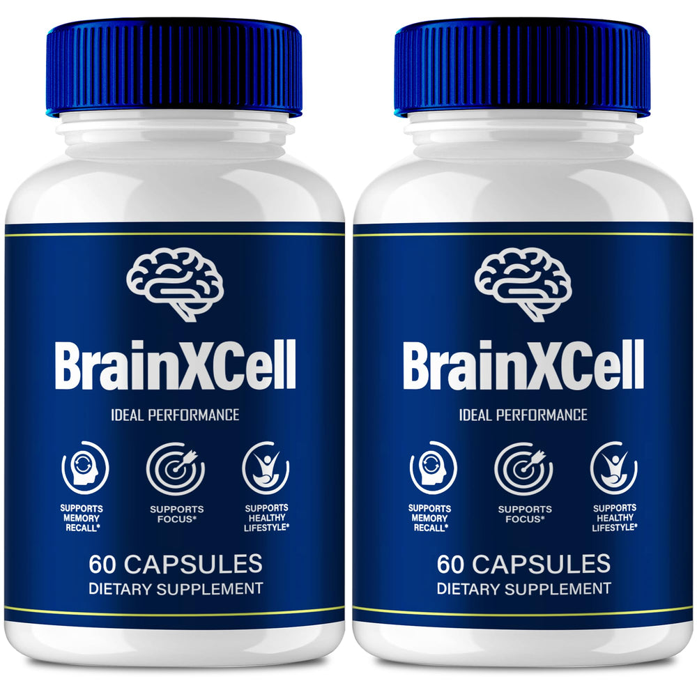 IDEAL PERFORMANCE Brainxcell bottle front view for enhanced focus potential