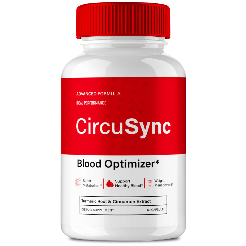 IDEAL PERFORMANCE Circu Sync capsules bottle front for daily circulation support.