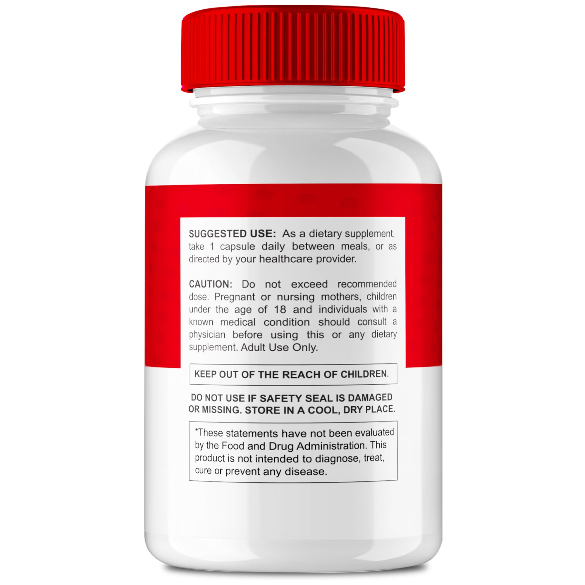 IDEAL PERFORMANCE Circu Sync capsules label closeup highlights natural ingredients.
