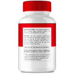 IDEAL PERFORMANCE Circu Sync capsules label closeup highlights natural ingredients.