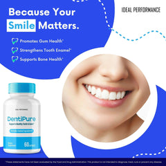 IDEAL PERFORMANCE Dentipure scene suggesting fresh breath after use.