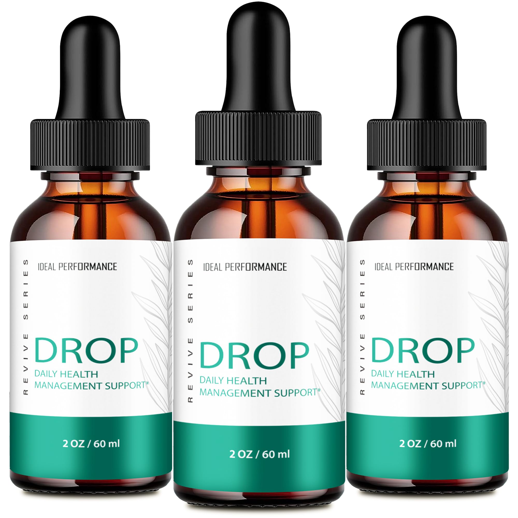 IDEAL PERFORMANCE Drop The Pounds Drops bottle for keto-friendly support during workouts.