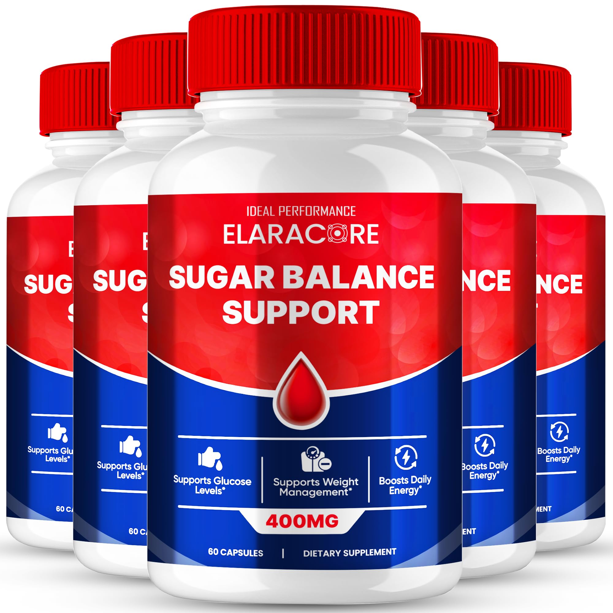 IDEAL PERFORMANCE Elara Core bottle front view for balanced circulation support