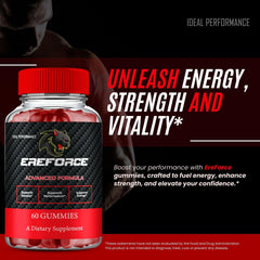 IDEAL PERFORMANCE Ereforce Gummies serving suggestion for easy daily routine.