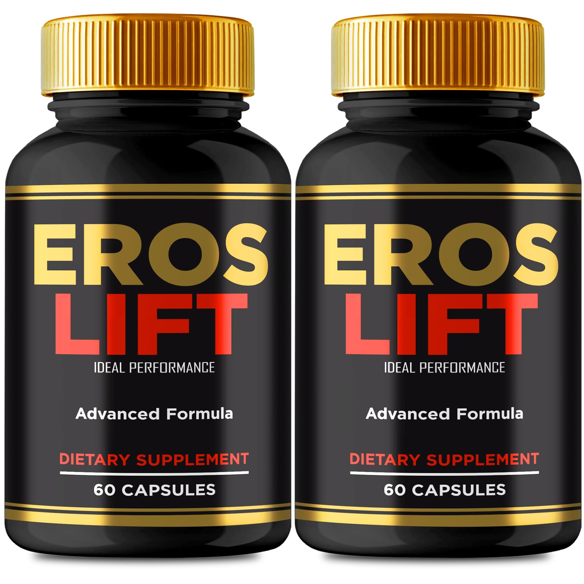 IDEAL PERFORMANCE Eros Lift capsules bottle shown for daily energy support