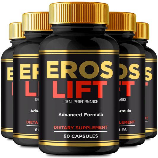IDEAL PERFORMANCE Eros Lift Capsules bottle for natural energy support on the go.