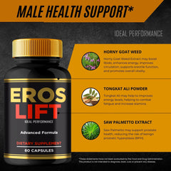 IDEAL PERFORMANCE Eros Lift capsules during training session for energy on the go