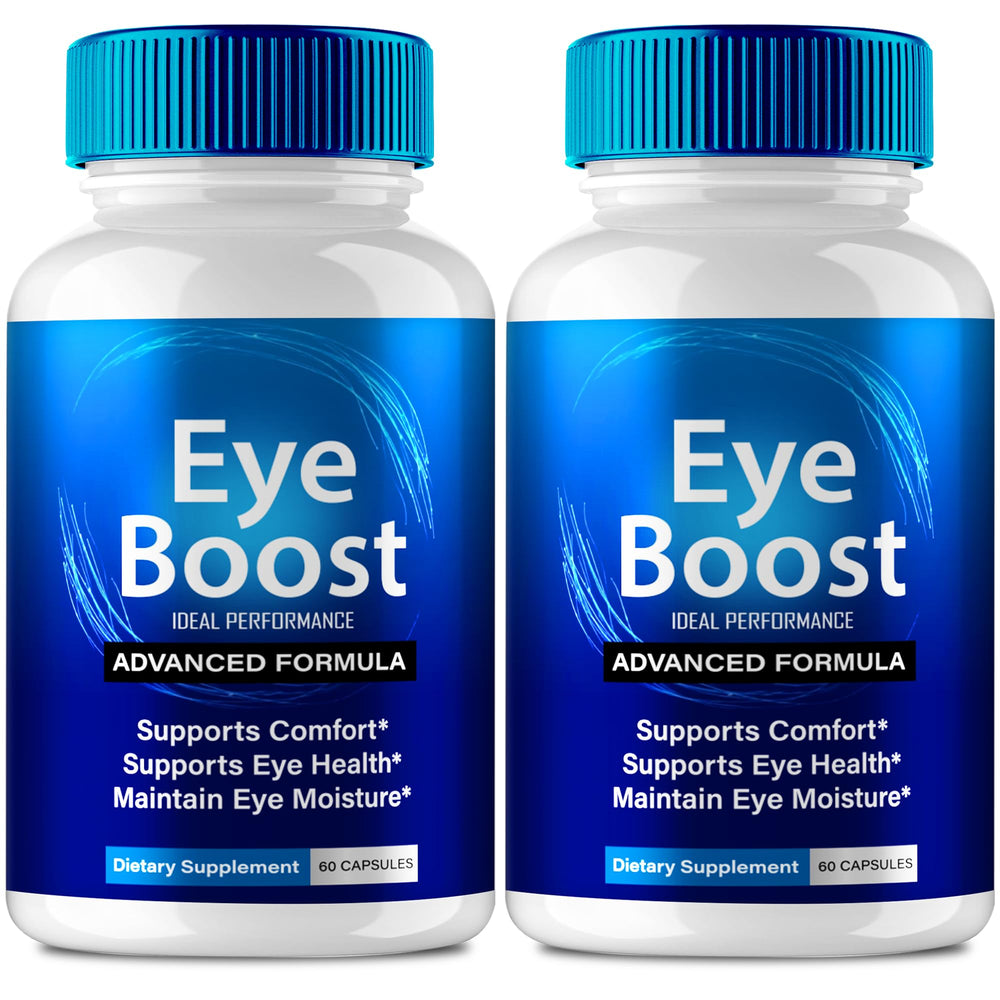 IDEAL PERFORMANCE Eye Boost capsules bottle front for daily eye health support