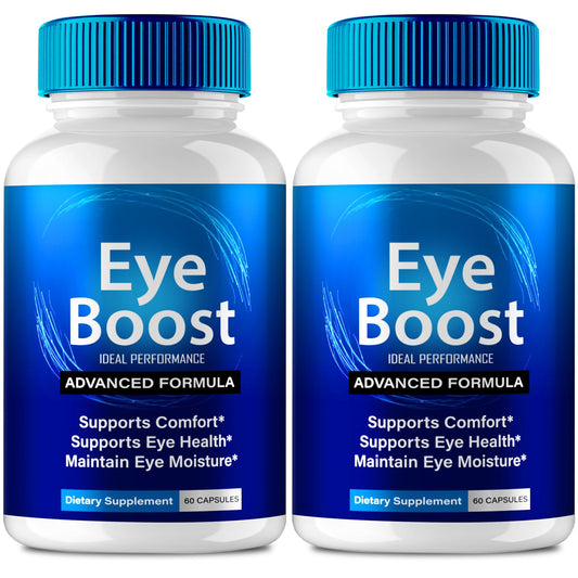 IDEAL PERFORMANCE Eye Boost capsules bottle front for daily eye health support