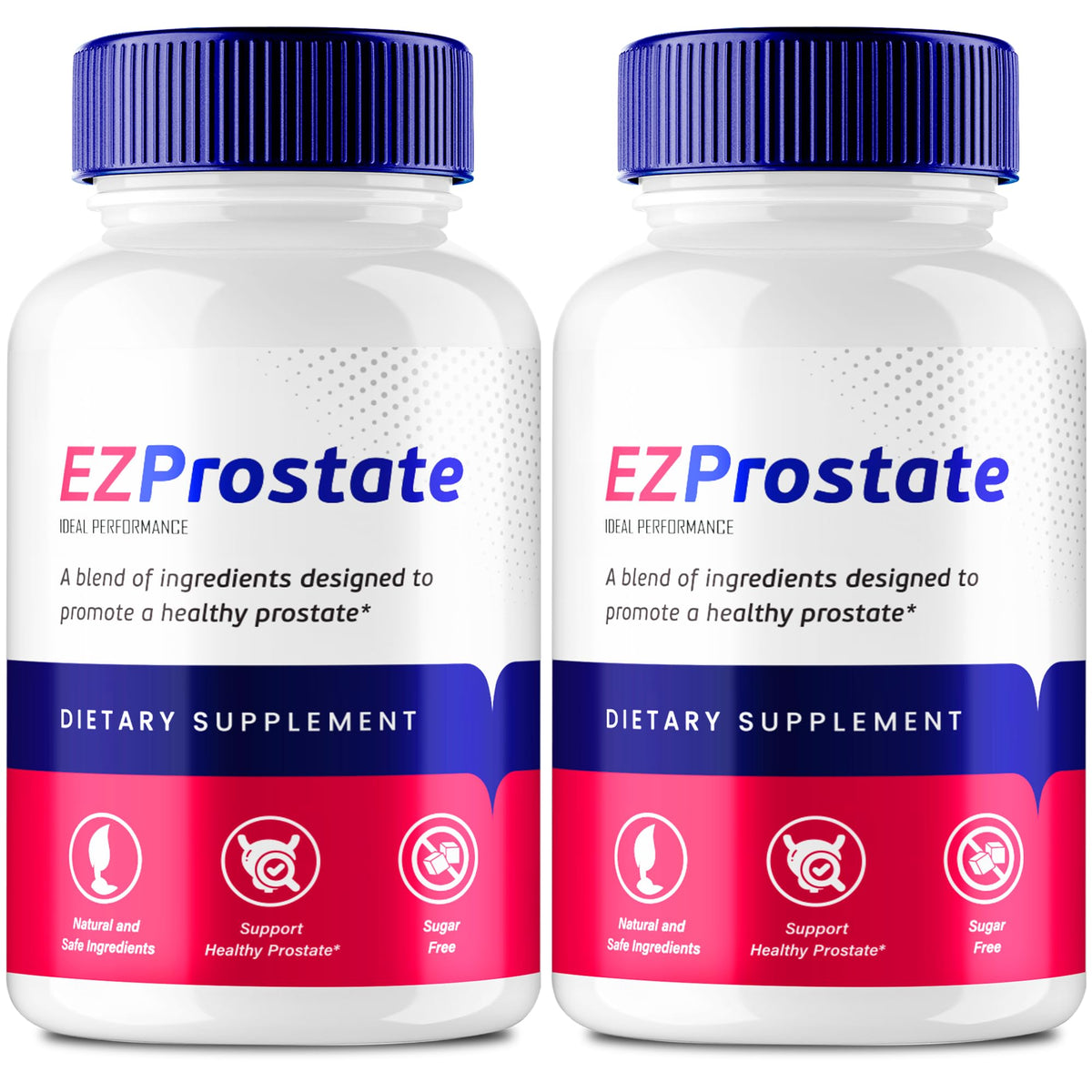 IDEAL PERFORMANCE EZ Prostate Capsules bottle for easy daily use
