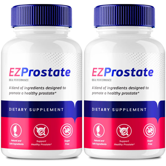 IDEAL PERFORMANCE EZ Prostate Capsules bottle for easy daily use