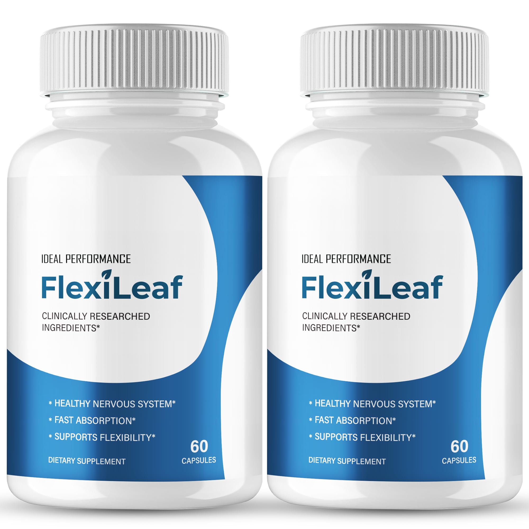 IDEAL PERFORMANCE Flexileaf capsules bottle front view for daily joint support