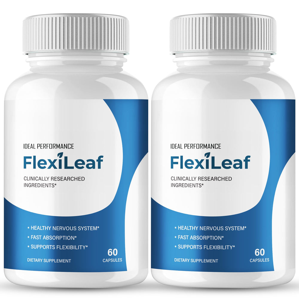 IDEAL PERFORMANCE Flexileaf capsules bottle front view for daily joint support