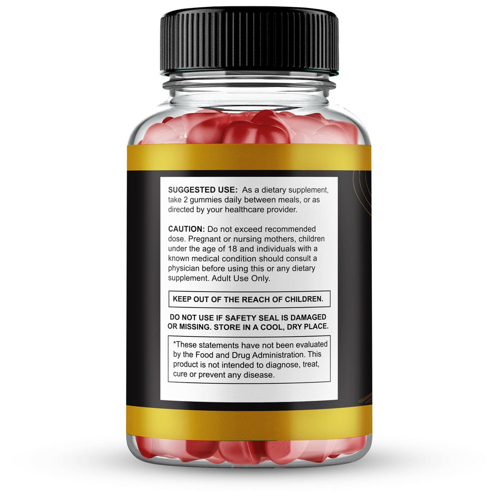 IDEAL PERFORMANCE Fluxactive Complete Gummies bottle open with visible texture and color