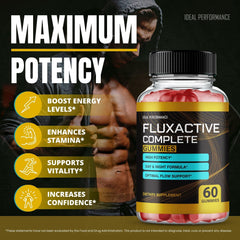 IDEAL PERFORMANCE Fluxactive Complete Gummies texture closeup with bright colors
