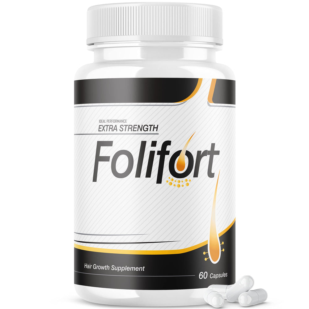 IDEAL PERFORMANCE Folifort hair growth pills bottle for daily use and potential hair health support