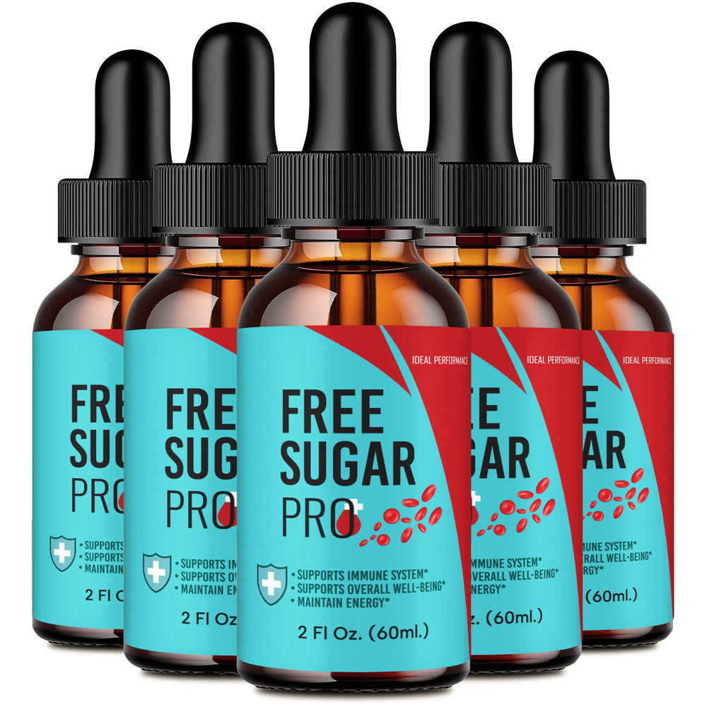 IDEAL PERFORMANCE Free Sugar Pro Drops bottle with clear label for easy daily use