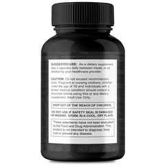 IDEAL PERFORMANCE Garaherb pro label clearly lists natural ingredients and strength.