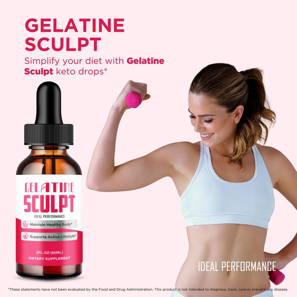 Gelatine Sculpt Drops on a kitchen shelf ready for quick daily rituals.